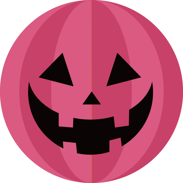 ハロウィンのかぼちゃ　イラスト 2