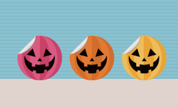 ハロウィンのかぼちゃ　イラスト 3