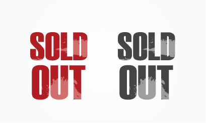 SOLDOUT！